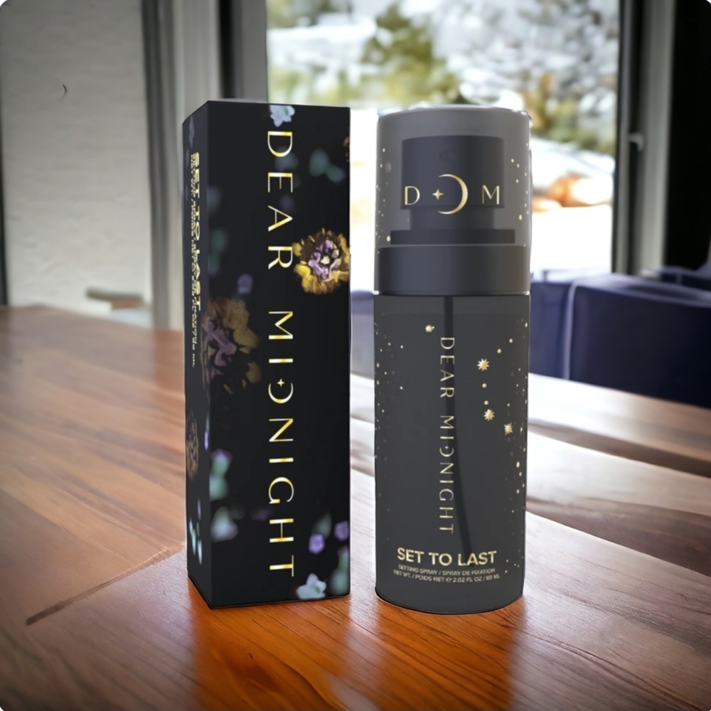 Dear Midnight Atelier Set to Last Setting Spray NEW NIB Full Size